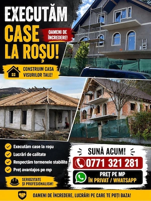 Echipa calificata exzecutam case la rosu