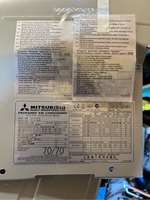 Vand UE mitsubishi heavy 