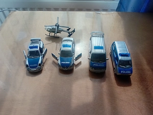 Pachet masinute metal SIKU Polizei