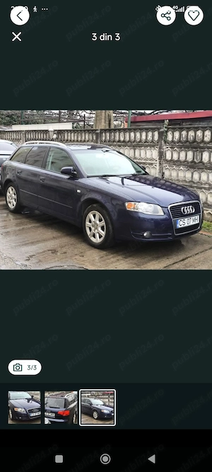 Audi A4,2.0 TDI - imagine 3