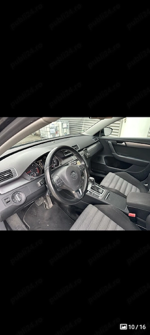 VW Passat 2014.06 2.0 TDI 140 CP Automat  Navigatie  Bi-Xenon  Sportline   - imagine 7
