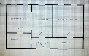 Casa in proiect de renovare locuinta, birouri, cabinet sau salon, finisat la  cerere!
