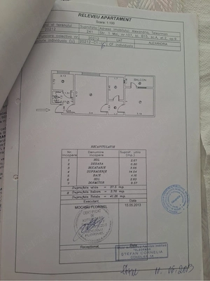 Vând apartament doua camere semidecomandat 2 4
