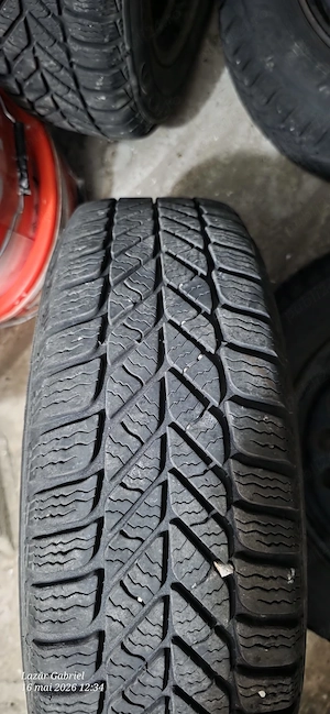 set anvelope iarna si jante 175/65/R14 DEBICA - imagine 2