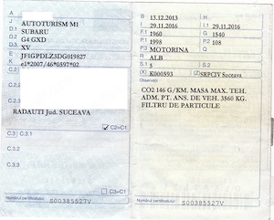 Urgent vânzare Subaru XV, motor diesel boxer 1998 cm2 - imagine 10