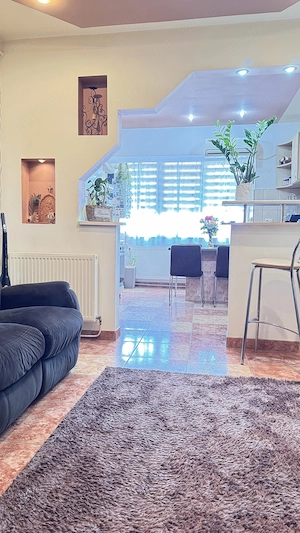 Apartament de vânzare 70mp,3 camere+living cu bucătărie open space,Aiud - imagine 4