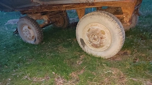 Remorca tractor RM5 cu a5 roată pentru baloti  - imagine 3