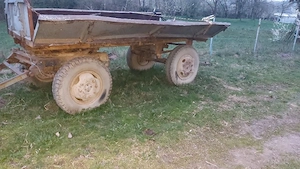 Remorca tractor RM5 cu a5 roată pentru baloti  - imagine 2