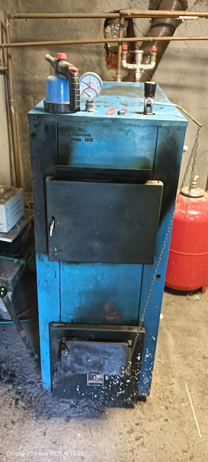 Cazan combustibil solid buderus 28 KW 