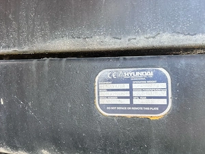 Excavator senile defect Hyundai Robex  290  NLC7 - imagine 7