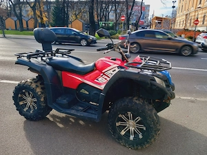 Vand ATV CF MOTO 4X4 , 520 L,numere negre,itp,asigurare - imagine 2