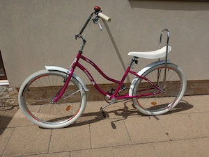 Vand bicicleta roz 