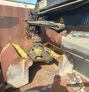 Cupe încărcare materiale braț macara auto