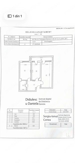 Apartament 2 camere decomandat ,Prelungirea Ghencea