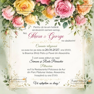 Invitatii electronice la nunta