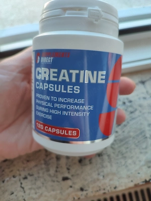 Creatină monohidrat sub formă de capsule (120 capsule)