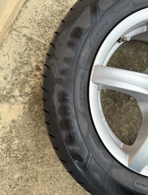 Jante aliaj 5x112mm, anvelope 195/65 R15, VW, Audi,Seat, Skoda