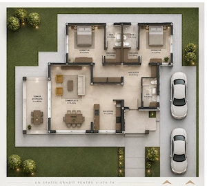 Casa Breaza de vânzare| Autonoma energetic | 2 variante | Fotovoltaic si pompa de caldură - imagine 5