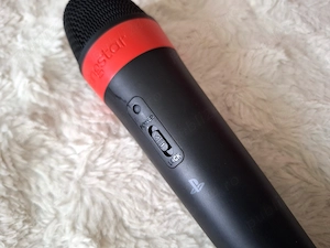 Microfon Wireless original Sony PS3 PS2 Sony PlayStation Singstar - imagine 2
