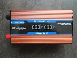 Solar power inverter CARMAER 2200 W nou
