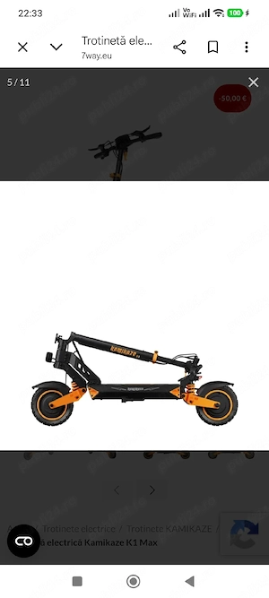 trotineta kamikaze K1 max 