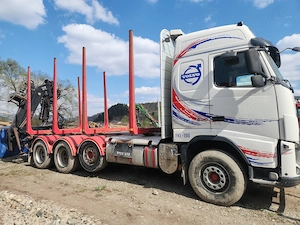 Volvo Fh 13, 540 cp, 8x4 transport forestier lemn - imagine 2