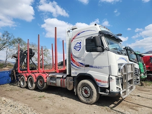 Volvo Fh 13, 540 cp, 8x4 transport forestier lemn - imagine 4