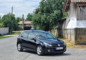 VW Golf 6 1.4TSI HIGHLINE Trapă DubluClima ÎncălzireScaune SenzoriParcare Alcantara Euro5 