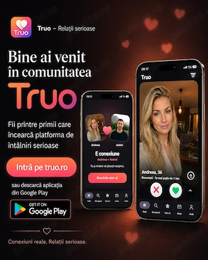 Cauți o relație serioasă? Încearcă Truo.ro