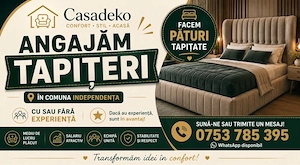     Angajare Tapițeri în Județul Galați