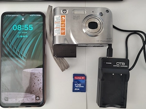 Aparat foto legendar, de colecție, HP R707, impecabil 
