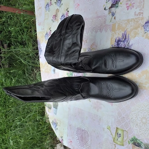Cizme Cowboy Elegante Vintage pentru Bărbați nr.46