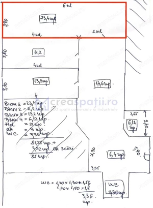 Spatii birouri negociabile, langa Silk, str. Islaz, de la 10mp la 50mp - imagine 8