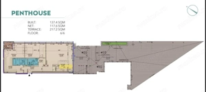 Penthouse 3 camere Promenada Mall  I Terasa imensa cu view unic - imagine 8
