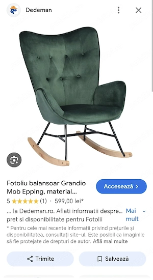 Fotoliu balansoar