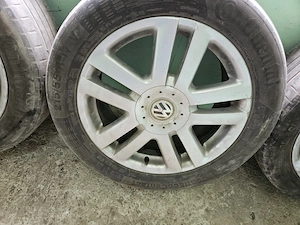 jante cu anvelope 215/55/R17 VW Passat B6 VW Passat B7 VW Passat B8 VW Golf VW TIguan Caddy Touran ; - imagine 2