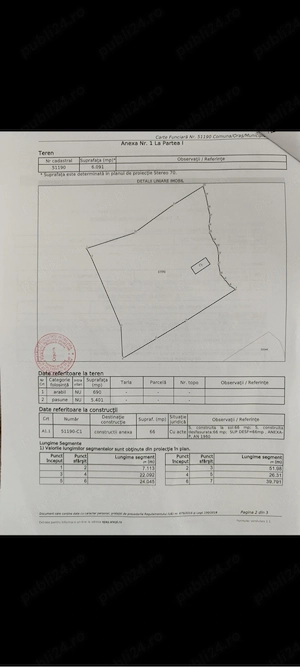 Teren 6091 mp pe Via Transilvanica (Mălărișca)   curat, cu construcție în acte - imagine 2