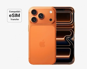 Vand Apple iPhone 17 Pro 256GB Cosmic Orange nou, sigilat.
