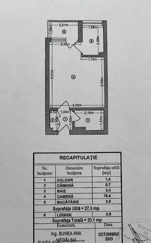 Garsonieră mobilată și utilată, metrou Costin Georgian - 1 Decembrie - imagine 10