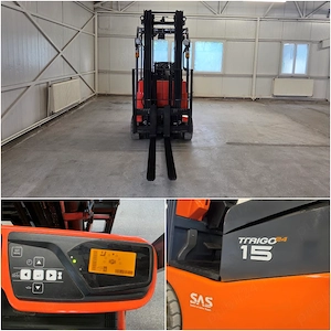 Electrostivuitor Toyota 1.5T Triplex 2019 11.554 ore  Garantie si Service incluse motostivuitor - imagine 3