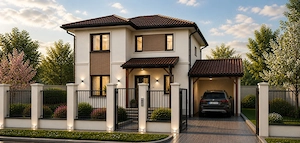 Parcela la asfalt cu zona verde mare in fata parcelei. 0% Comision prin Poremo Imobiliare - imagine 7