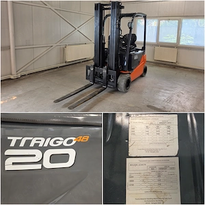 Electrostivuitor Toyota 2.0T  Triplex 2018 Ore 7024 Garantie si Service incluse motostivuitor - imagine 3