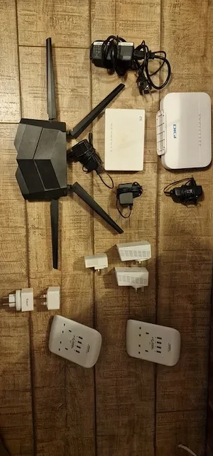 Pachet Networking si Smart Home: Router Wi-Fi 6, Kit Powerline TP-Link