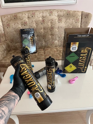 Butelie Azot N2O LuxGas 700 g Transport GRATUIT In Toata Prahova