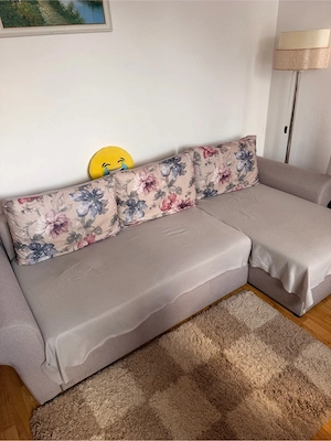 Canapea extensibilă in forma de L