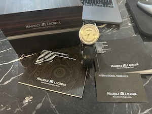 Maurice Lacroix Automatic Swiss Made   Full Set   Cutie + Acte Originale