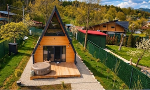 Vand Cabana A-Frame Prahova Comarnic  - imagine 5