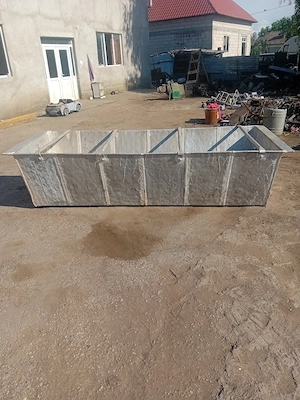 jgheab de aluminu pentru hrănirea vacilor, oilor, caprelor si cailor - imagine 5