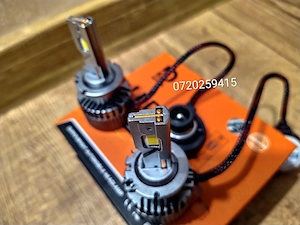 Set 2 Becuri LED D2S/R CANBUS, 110W, ventilator, 6000K, 12000LM - imagine 5