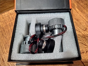 Set 2 Becuri LED D2S/R CANBUS, 110W, ventilator, 6000K, 12000LM - imagine 2